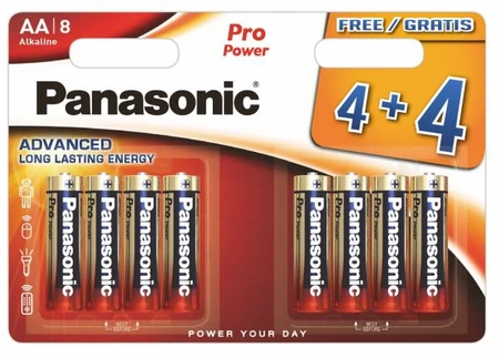 Bateria AA / LR6 Panasonic Alkaline PRO Power 1.5V (blister)